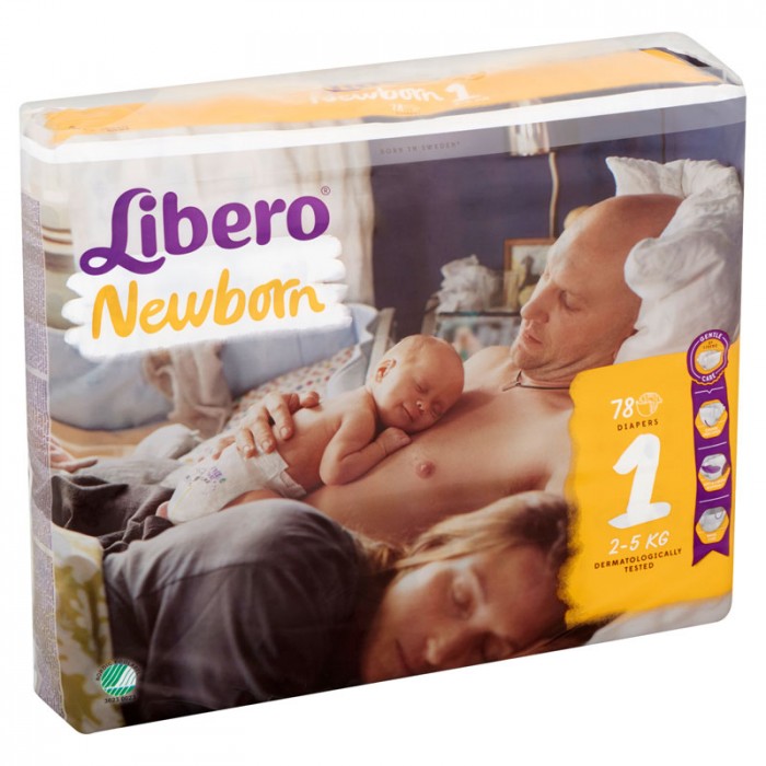 Libero Newborn 1 JUMBO nadrágpelenka 78 db 2-5kg